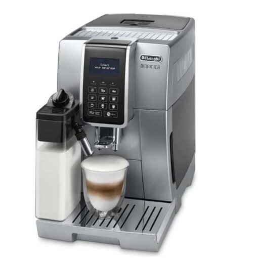 De'Longhi Dinamica ECAM 350.75.S Bean-to-Cup Machine 15-Bar Auto Milk Silver