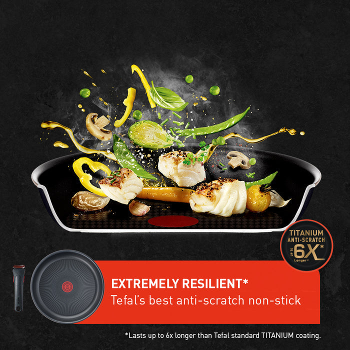 Tefal Ingenio Preference 12pc Stainless Steel Set Induction