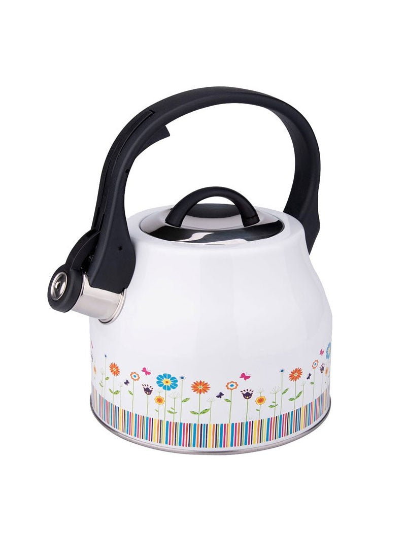 Dorsch 2.5L Stainless Steel Whistling Kettle With Ergonomic Handle -