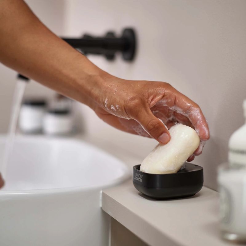 Joseph Joseph Slim Compact Soap Dish Matt Black