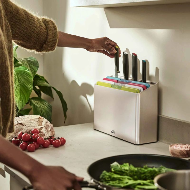 Joseph Joseph Folio™ Icon Plus Multicolour 8-Piece Knife & Chopping Board Set