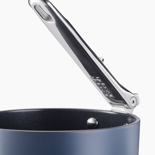 Joseph Joseph Space 15cm Non-Stick Saucepan with Folding Handle