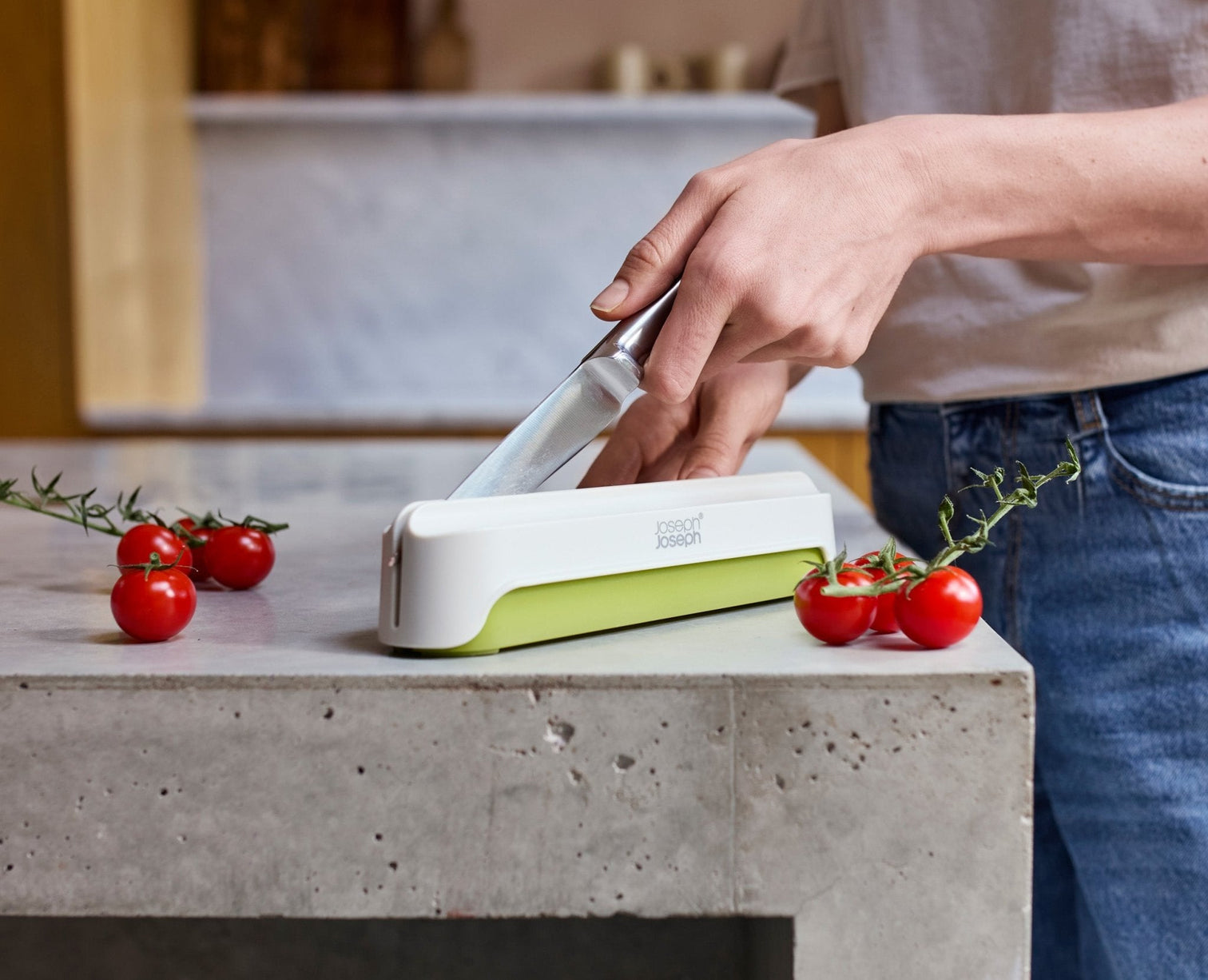 Joseph Joseph Halve It Food Slicing Tool Grape Cherry Tomato Cutter