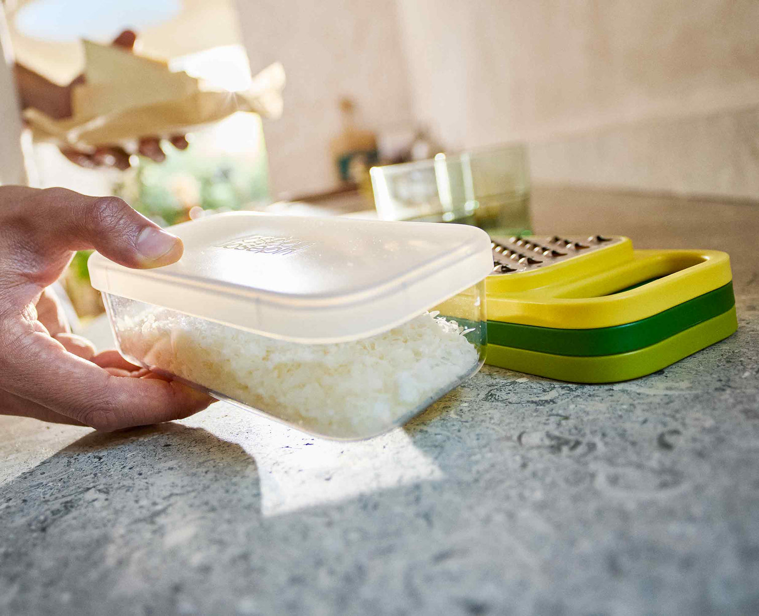 Joseph Joseph Multi-Grate & Store 3 in 1 Grater Set Storage Container