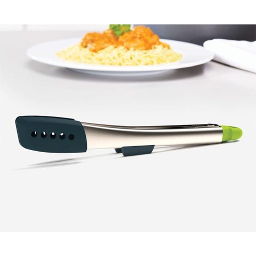 Joseph Joseph Elevate 10162 Stainless Steel Tongs Silicone Heat-Resistant