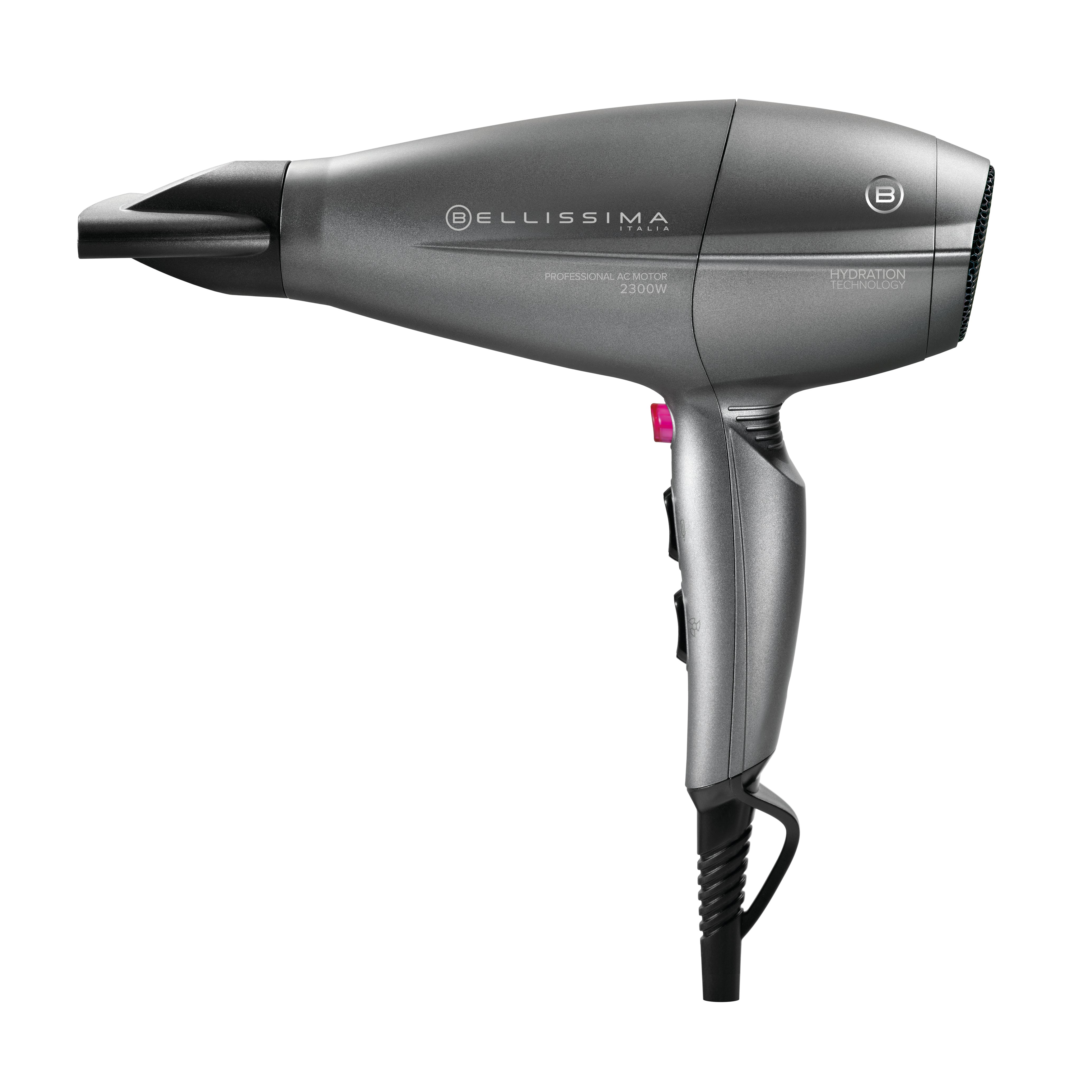 Bellissima 11638 Hairdryer Hydration Technology, AC Motor, 2300W