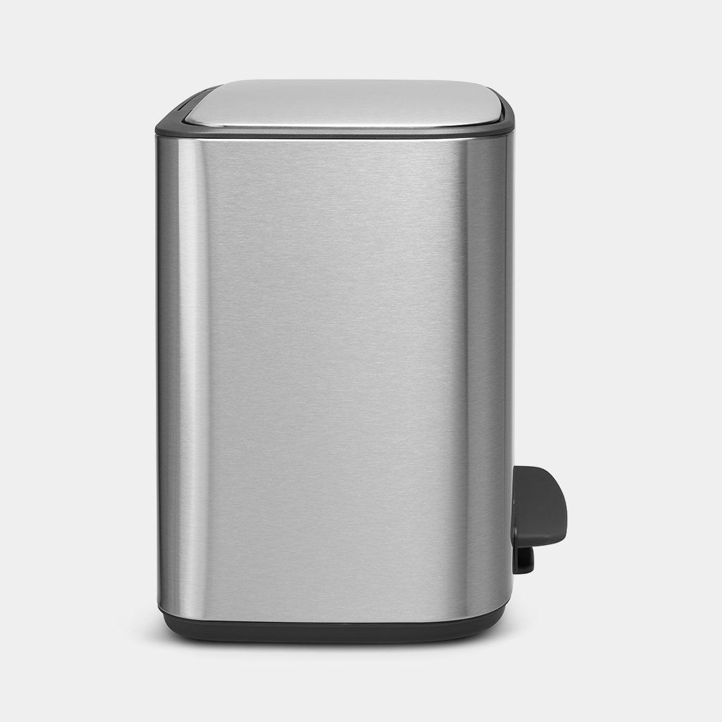 Brabantia Bo Pedal Bin 36L – Matt Steel Fingerprint Proof