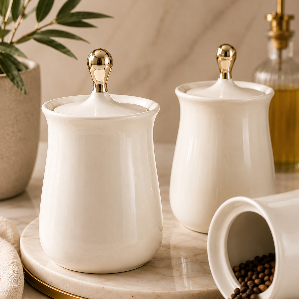 Karaca Over 3-Piece Large Spice Set Lebanon