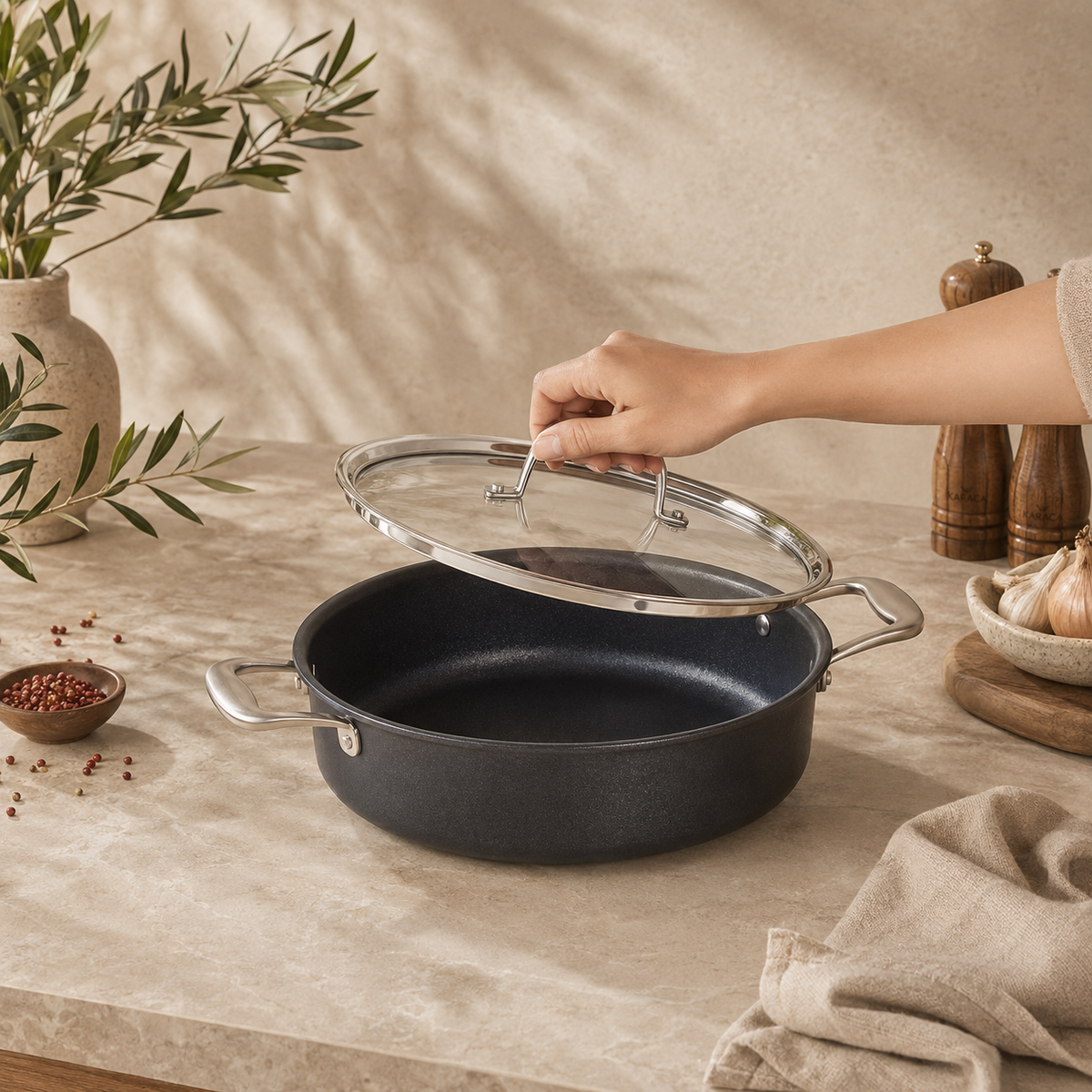 Karaca BioDiamond Pro 26 cm Casserole kitchen
