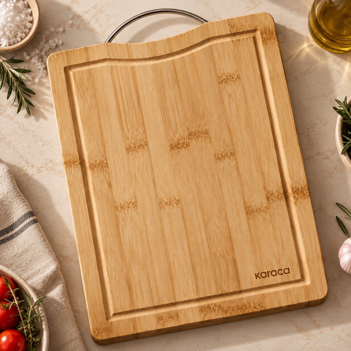 Karaca Owen Bamboo 28x20 cm Cutting Board Lebanon