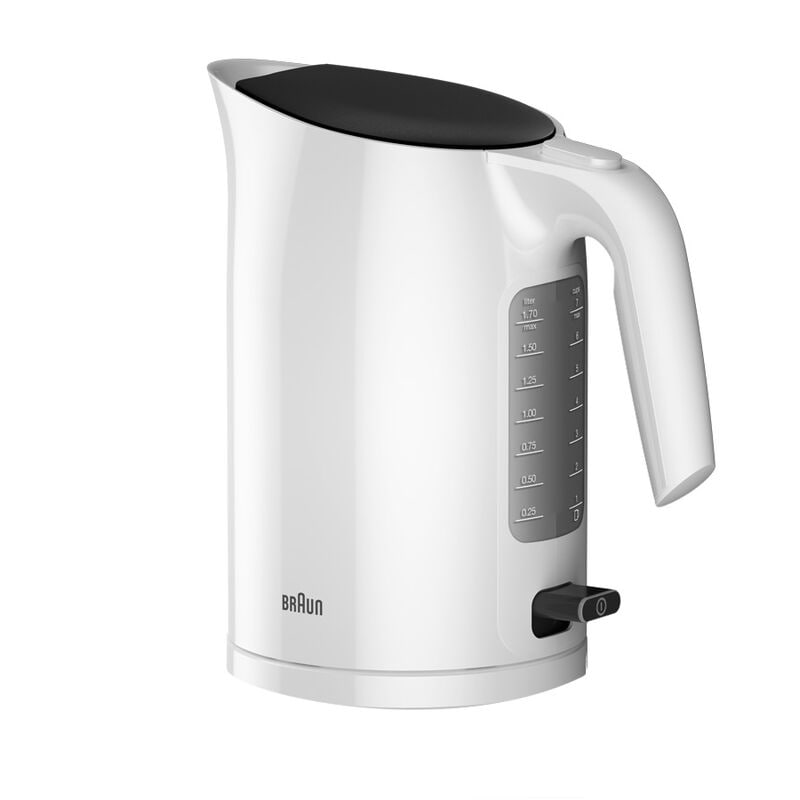 Braun Breakfast 1 Kettle 3000W 1.7L Fast Boiling System 35-Sec Boil White Set