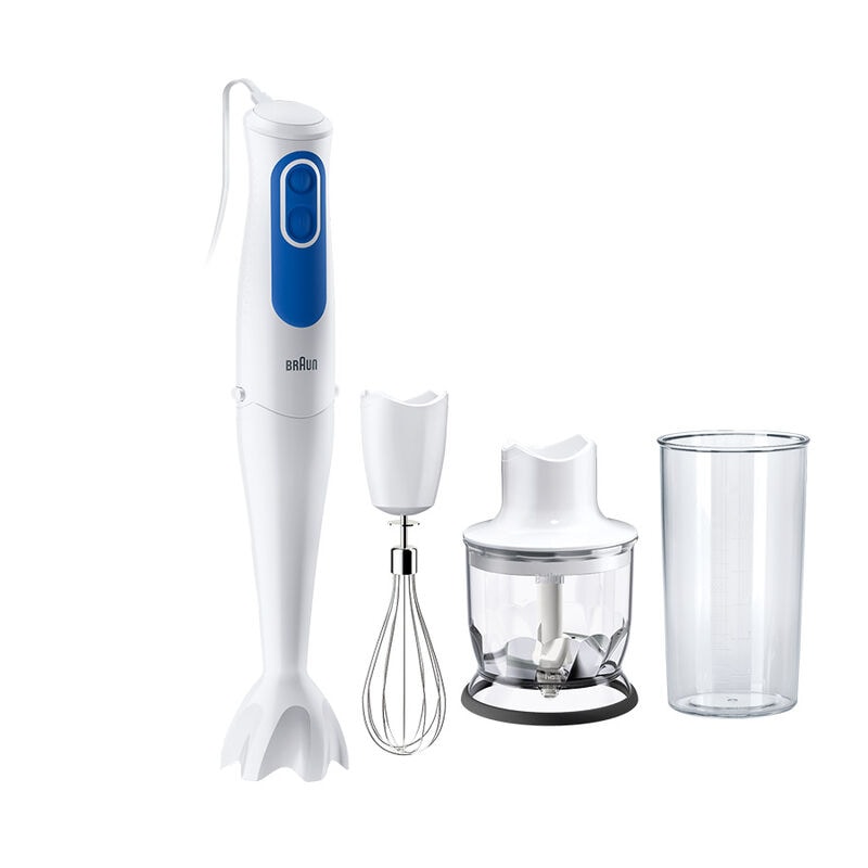Braun MultiQuick 3 White Hand Blender MQ3025 Omelette 700W, Dual-S