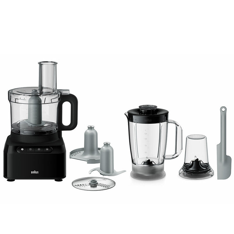 Braun Pureease Food Processor Black