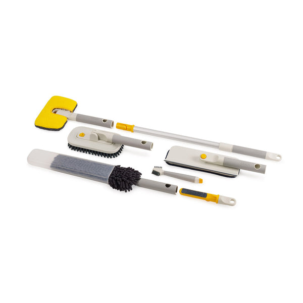 Joseph Joseph CleanTech 6-Piece Cleaning Tool Set 6500031 Hygienic Scrubber