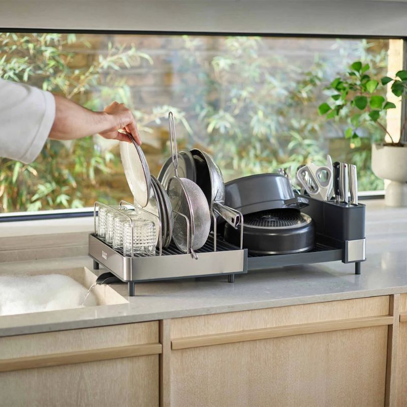 Joseph Joseph Extend Max Stainless-Steel Dish Drainer