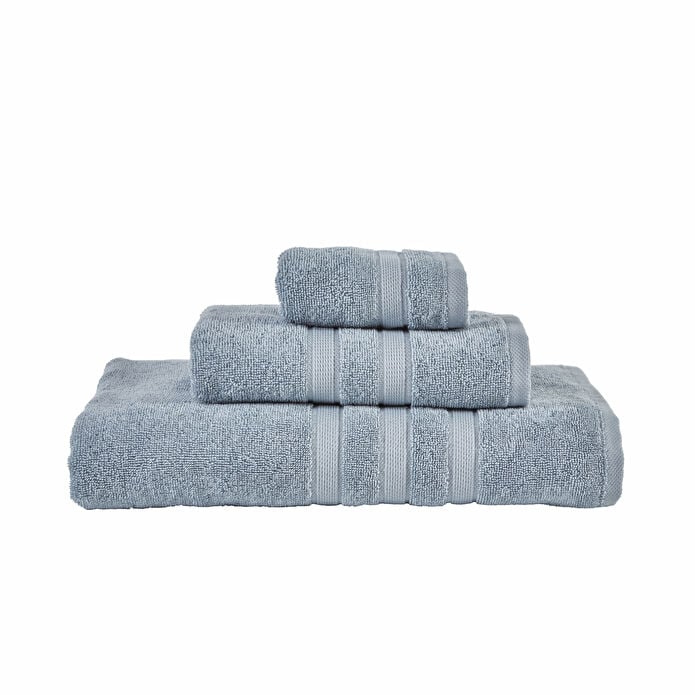 Karaca Home Comfort Touch Plain 100% Cotton Towel 30x50 cm - Blue, 200.22.11.0097