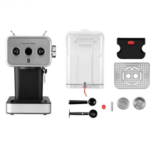Russell Hobbs Distinctions Espresso Machine Titanium