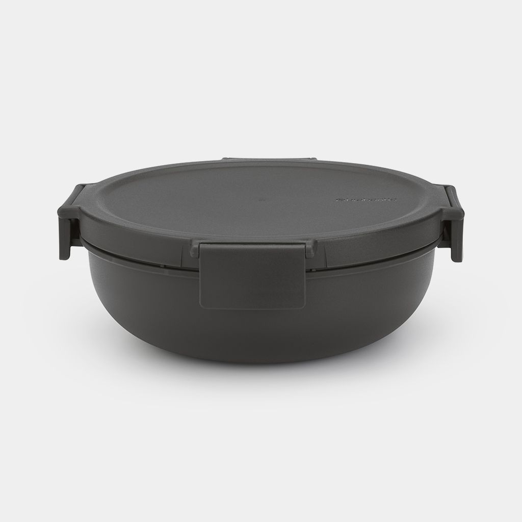 Brabantia Make & Take Salad Bowl 1.3L with Dressing Cup