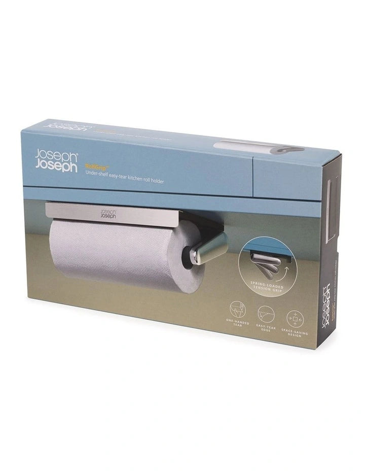 Joseph Joseph RollGrip 85000 Easy-Tear Kitchen Roll Holder One-Handed Tearing