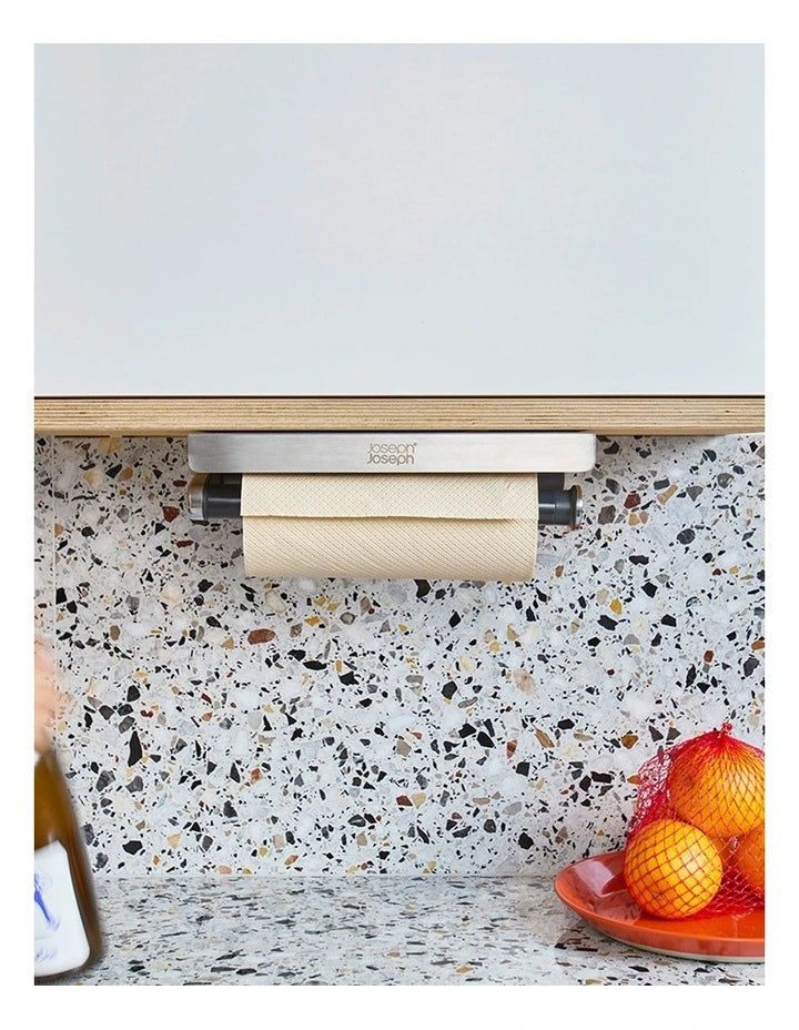 Joseph Joseph RollGrip 85000 Easy-Tear Kitchen Roll Holder One-Handed Tearing