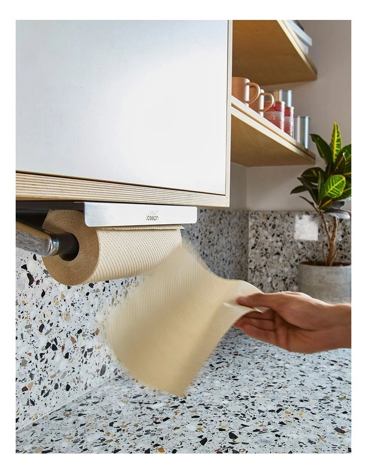 Joseph Joseph RollGrip 85000 Easy-Tear Kitchen Roll Holder One-Handed Tearing