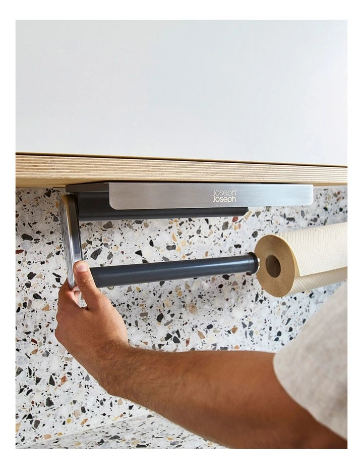 Joseph Joseph RollGrip 85000 Easy-Tear Kitchen Roll Holder One-Handed Tearing