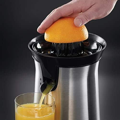 Russell Hobbs Classics Citrus Press Electric Orange Juicer Stainless Steel