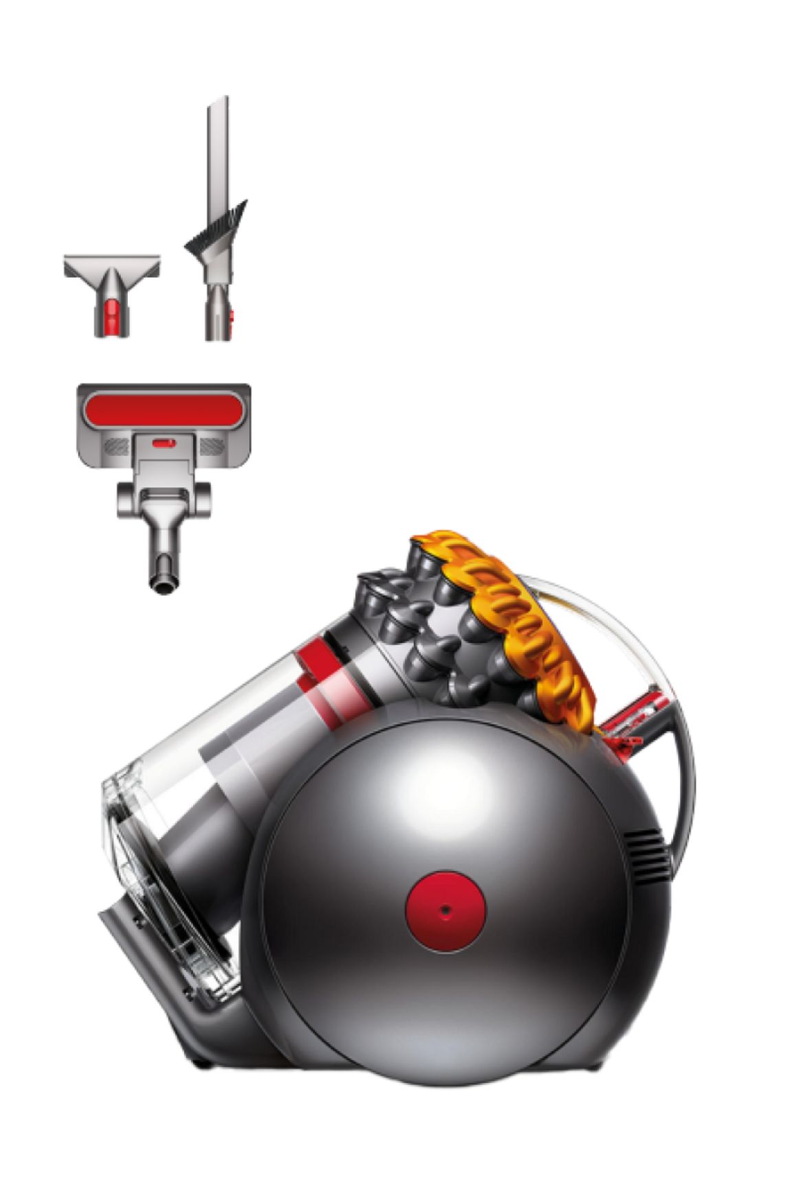 Dyson Big Ball Multi Floor 2 Cylinder Vacuum Cleaner 170AW Iron Yellow
