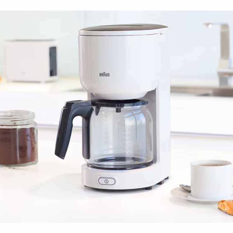 Braun White Coffee Maker KF3100