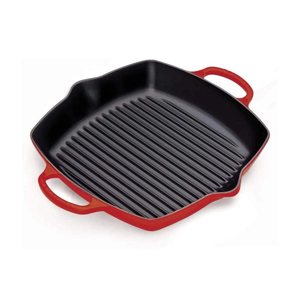 Le Creuset Square Deep Grill Evo 30cm – Cherry