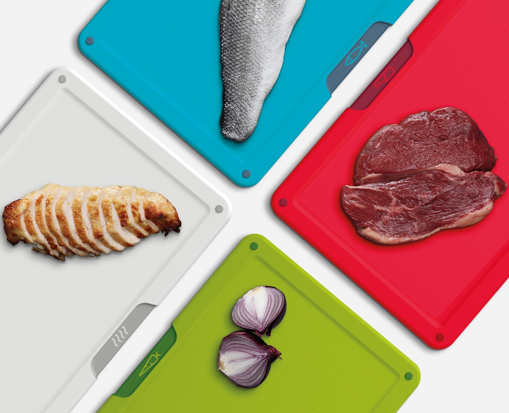Joseph Joseph Index 4-Piece Chopping Board Set