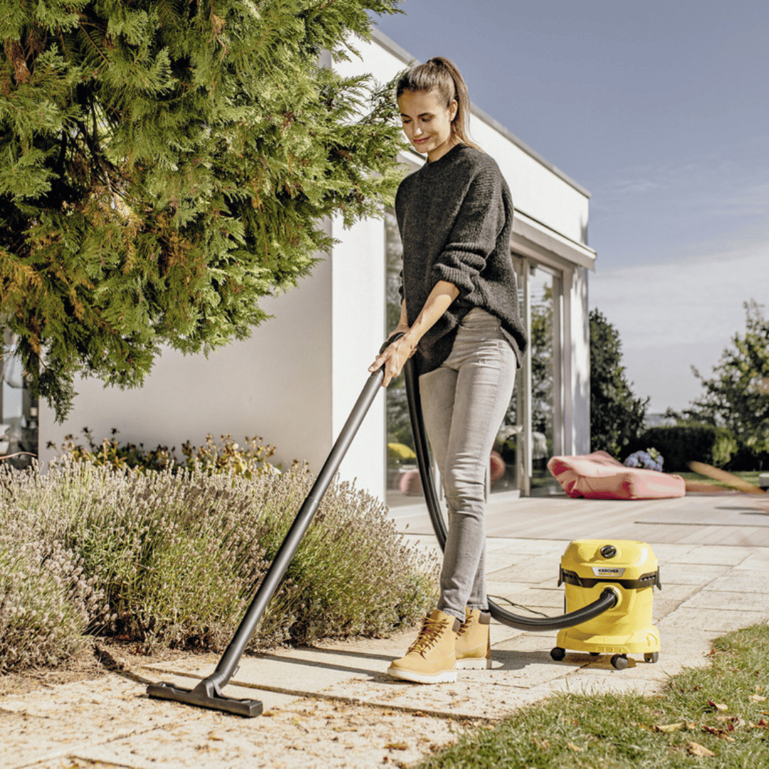 Karcher WD 2 Plus Wet & Dry Vacuum – 1000W, 12L