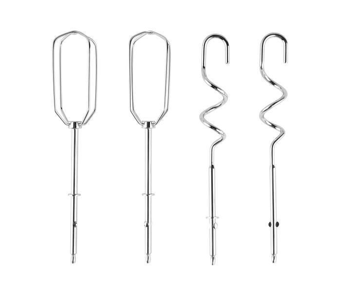 Russell Hobbs Desire Hand Mixer Matte Charcoal Grey Electric Whisk 350W Hook