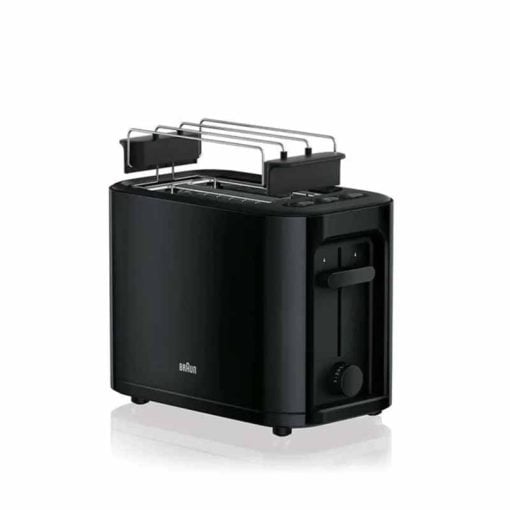 Braun PurEase Black Toaster HT3010