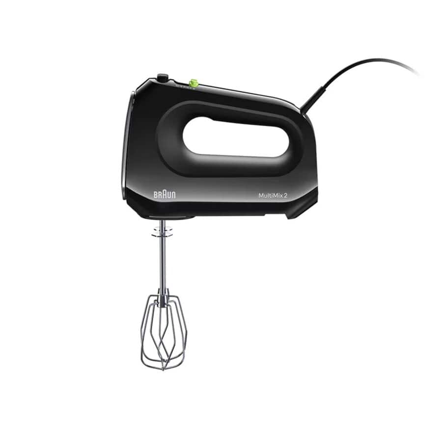 Braun MultiMix 2 HM2110 hand mixer black view 2