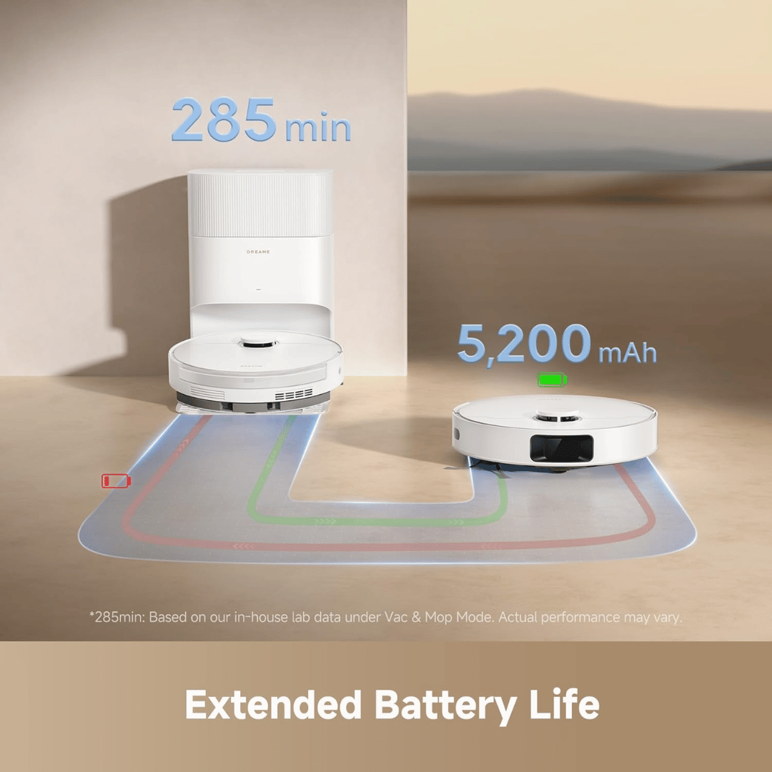 Dreame D20 Plus Robot Vacuum Mop 13000Pa Auto Empty Smart Pathfinder Box