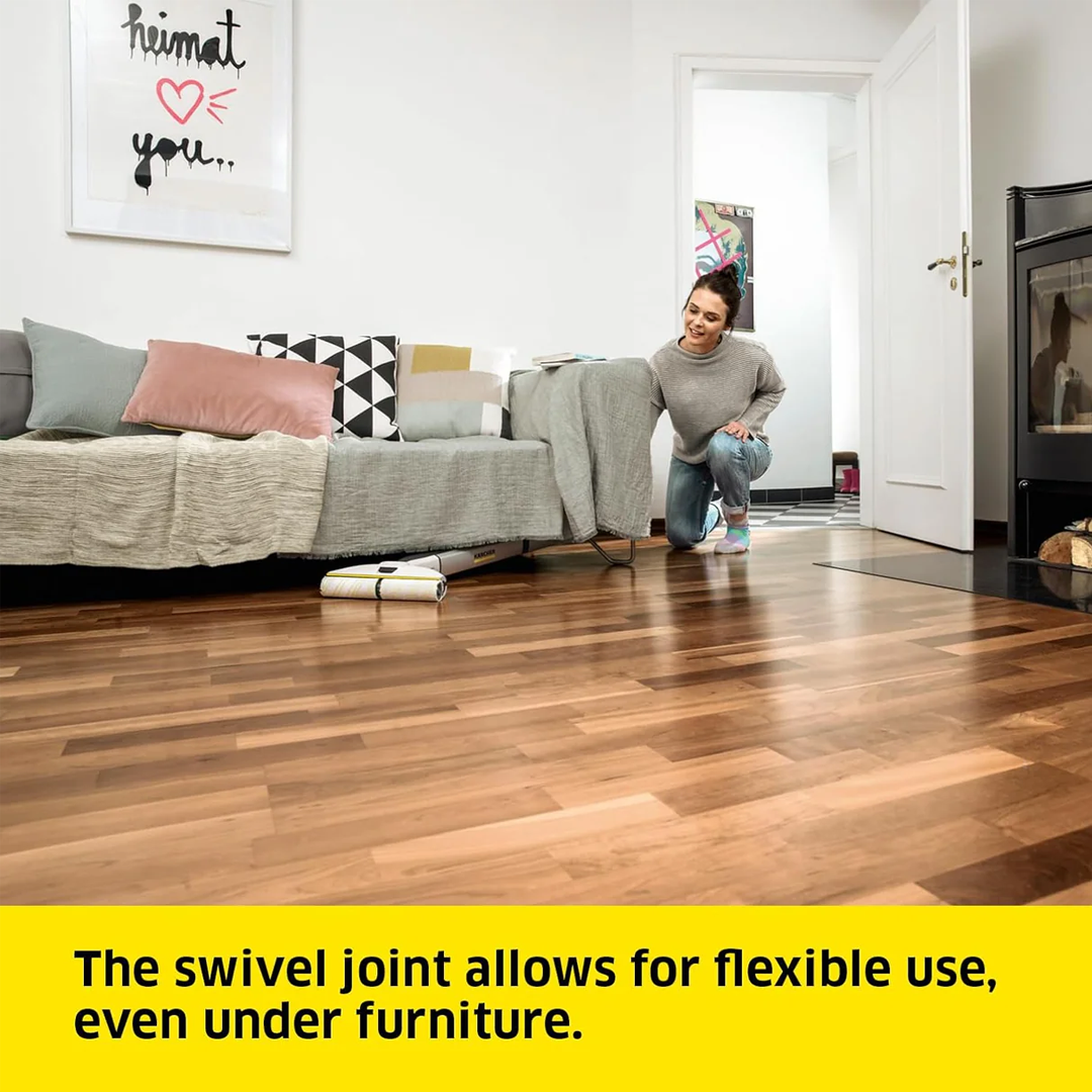 Karcher EWM 2 Electric Wiping Mop – Cordless, 2.5Ah Battery