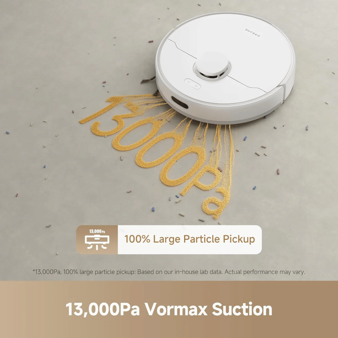 Dreame F10 Robot Vacuum Mop Cleaner 13000Pa Smart LiDAR 300min White Box