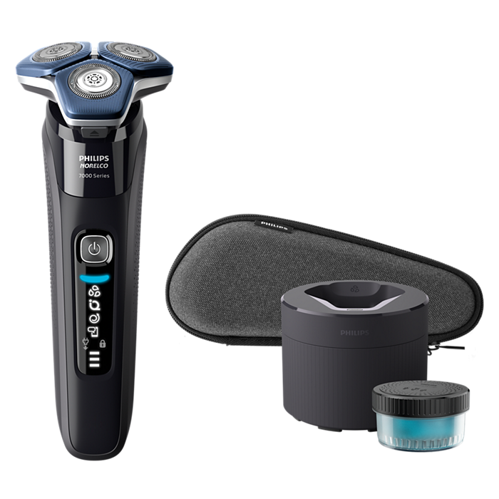 Philips Shaver Series 7000 - Wet & Dry - SkinIQ Technology - Ink Black