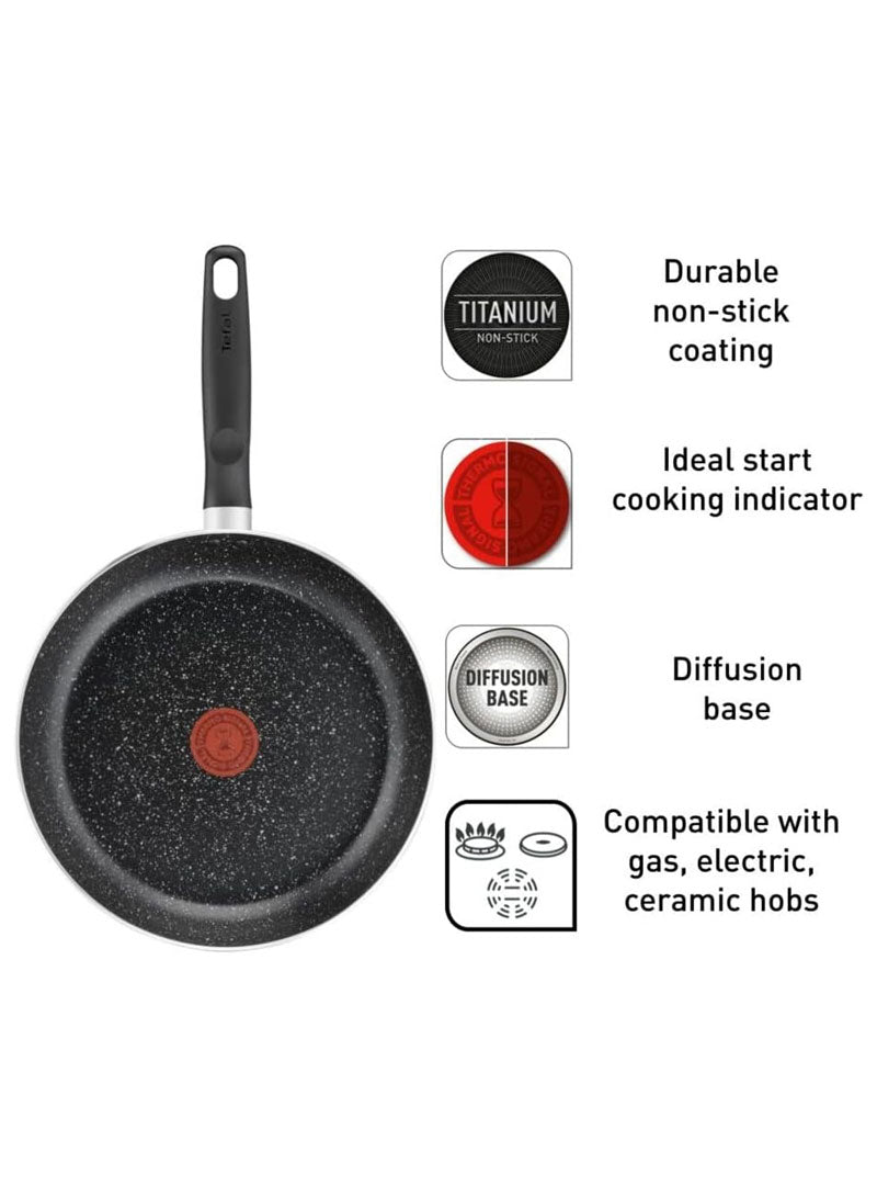Tefal Cookware Set | Dark Stone 11 pcs Cooking Set | Non-stick