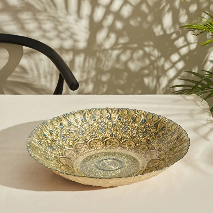 Karaca Home Jamil Decorative Plate 33 cm, 300.22.02.0442