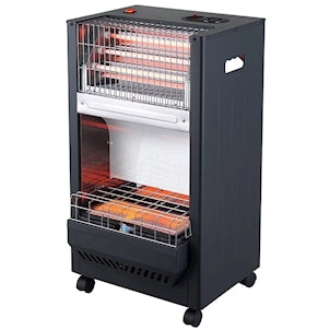 Crown Heater – 2200W, 3 Heat Levels, Oscillation