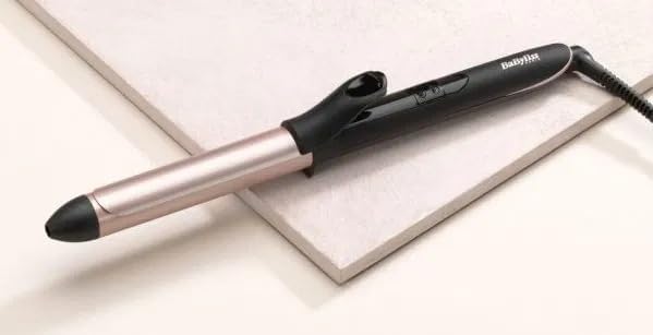 BaByliss Hair Curlers, 25mm Barrel, Quartz Ceramic Coating, Black