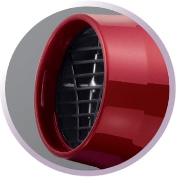 Remington AC9096 Silk Hair Dryer 2400W Professional AC Motor, Red