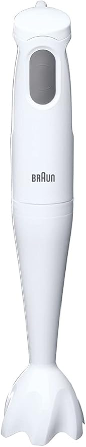 Braun Hand Blender MQ100 DIP 450W One-Touch SplashControl White New In Box