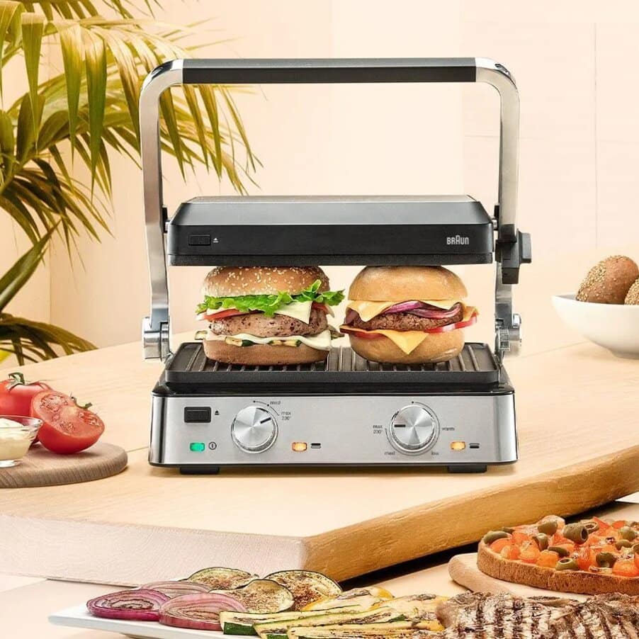 Braun MultiGrill 7 CG7020 contact grill view 5
