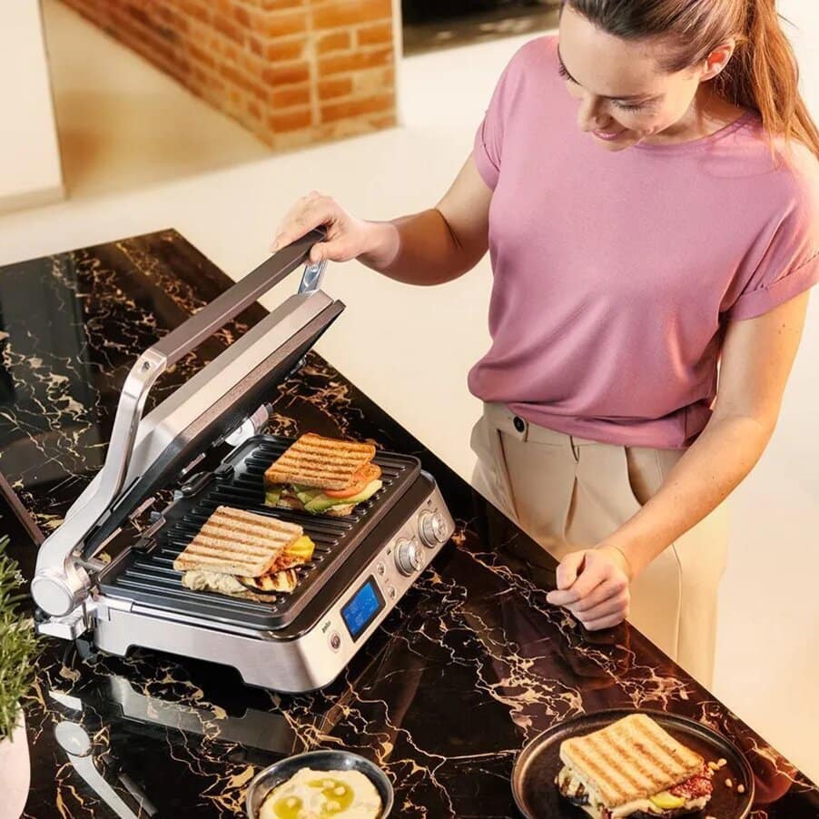 Braun MultiGrill 9 CG9040 contact grill view 5