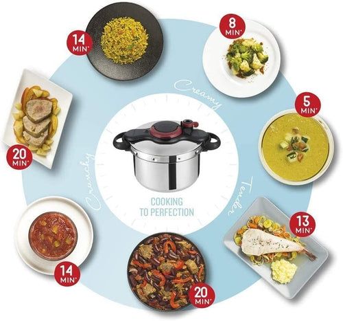 Tefal P4624966 Clipso Minut Easy Pressure Cooker – 9 Liter