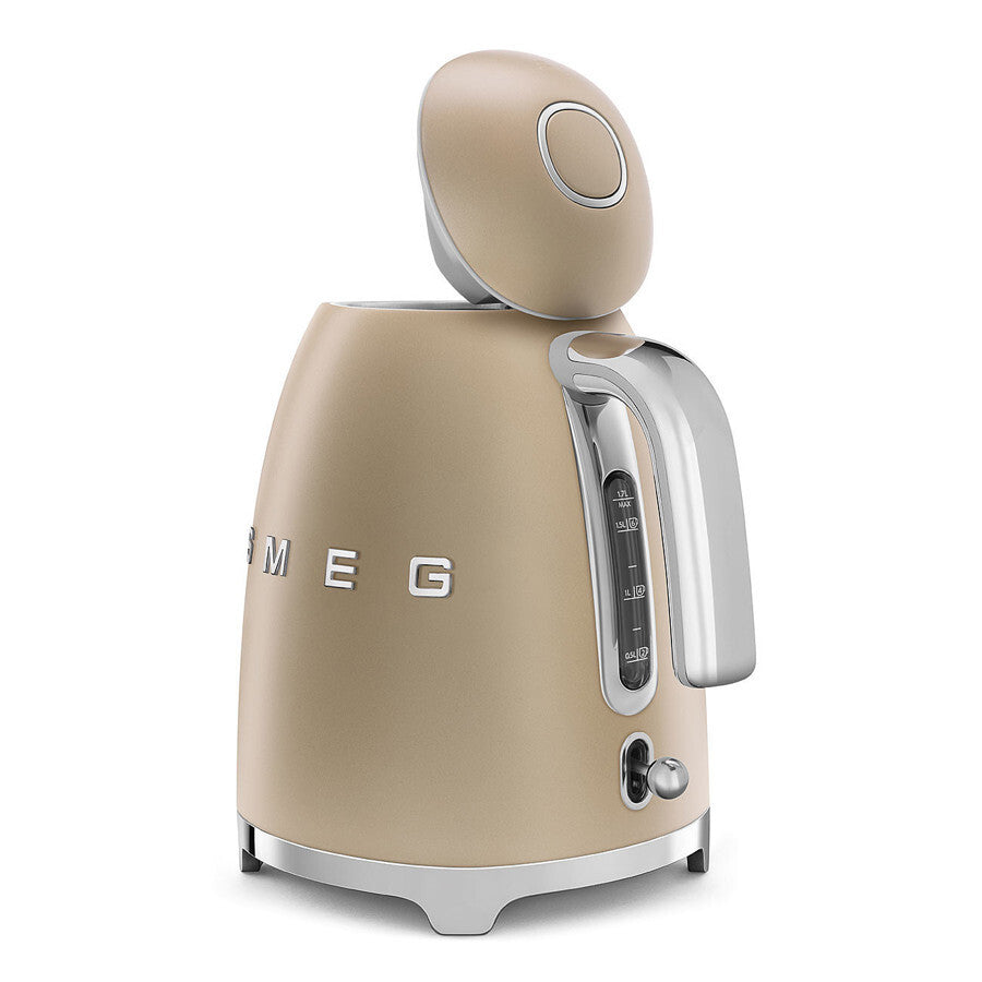Smeg 50s Retro Style Electric Kettle 1.7L 2400W Matte Champagne KLF03CHMEU