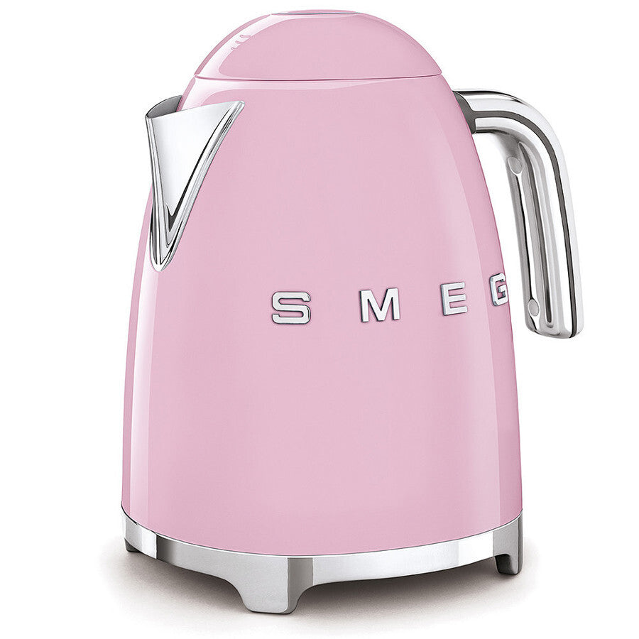 Smeg 50s Retro Style Electric Kettle 1.7L 2400W Pink KLF03PKEU
